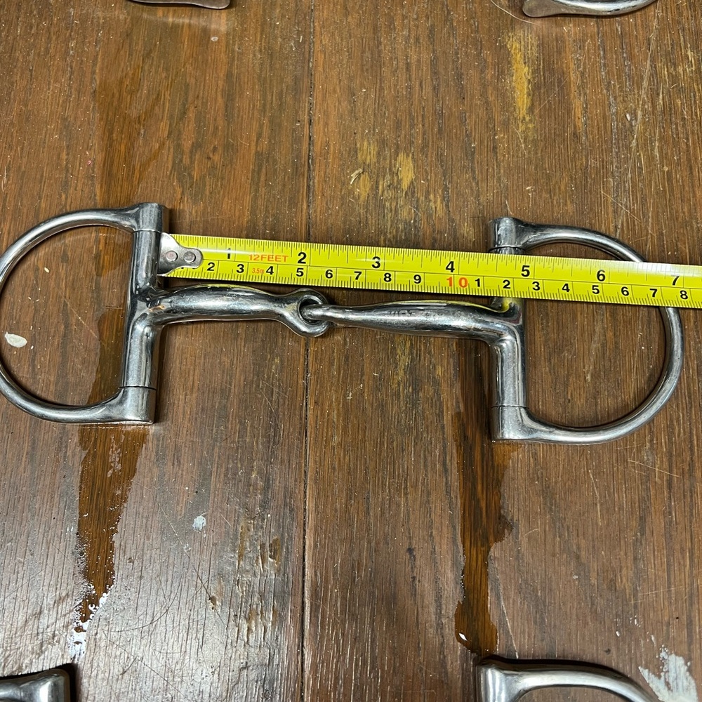 Korsteel bit 4.5” curved pony Dee ring